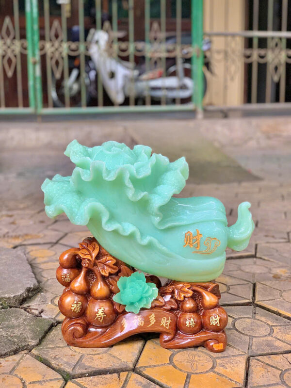 Tác phẩm bắp cải tài lộc - Hình ảnh 3