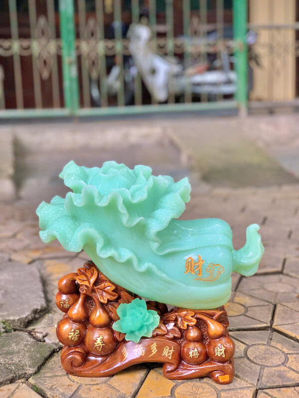Tác phẩm bắp cải tài lộc - Hình ảnh 5