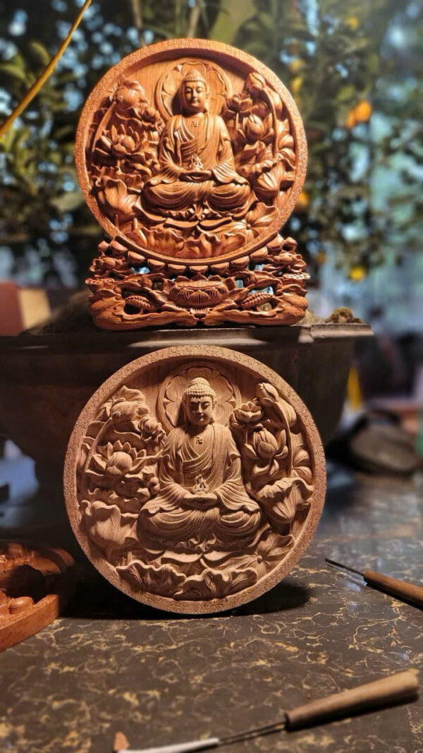 Tranh phật a di đà - Hình ảnh 2
