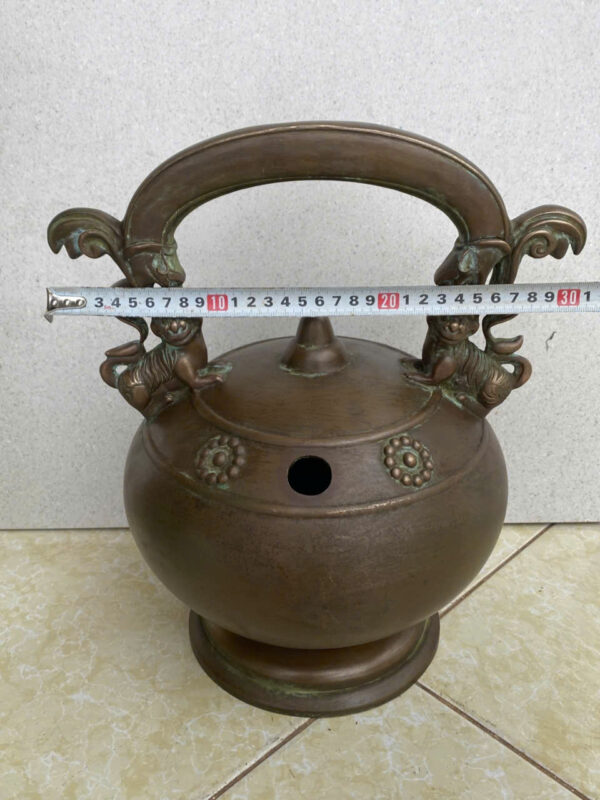 BÌNH  VÔI  ĐỒNG  CŨ  XƯA  SIÊU  TO - Hình ảnh 6