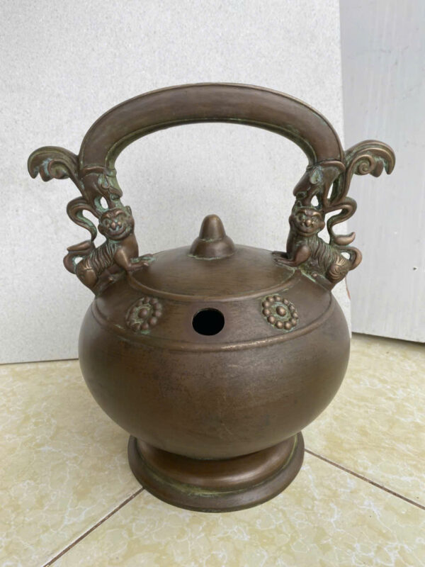 BÌNH  VÔI  ĐỒNG  CŨ  XƯA  SIÊU  TO