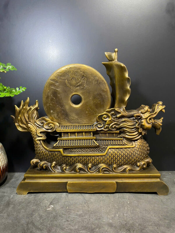 THUYỀN  RỒNG  ĐỒNG  XU - Hình ảnh 4