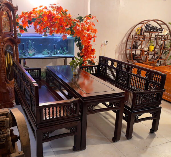 BỘ TRƯỜNG KỶ SONG TIỆN GỖ GỤ - Hình ảnh 4