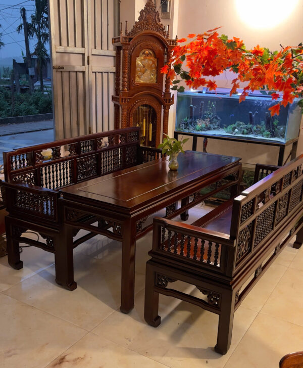 BỘ TRƯỜNG KỶ SONG TIỆN GỖ GỤ - Hình ảnh 2