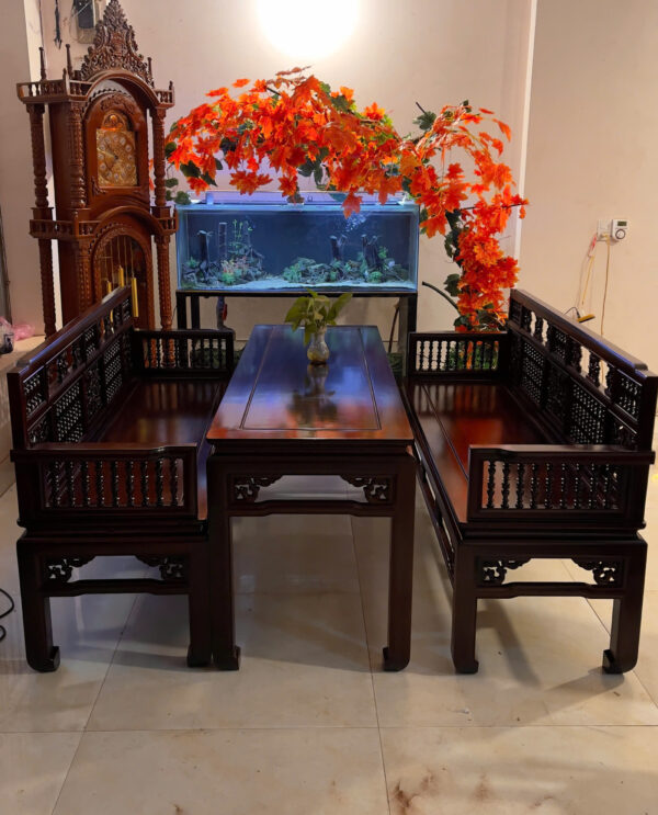 BỘ TRƯỜNG KỶ SONG TIỆN GỖ GỤ