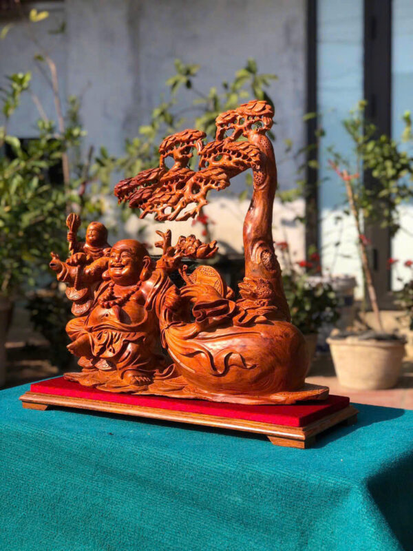 Cụ di lặc kéo bao tiền - Hình ảnh 2