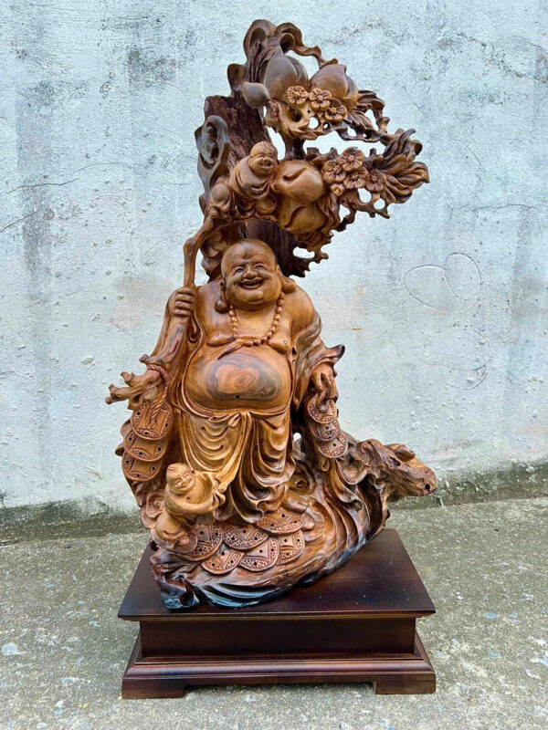 cụ di lặc gỗ bách xanh mộc châu