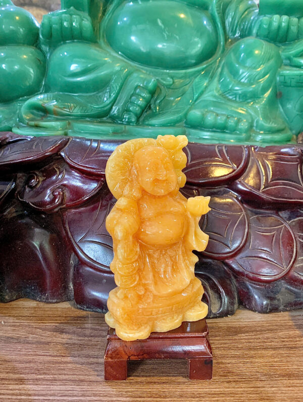 Di lặc gánh đào  Đá Ngọc Hoàng Long - Hình ảnh 6