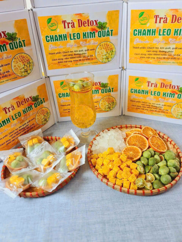 TRÀ KIM QUẤT CHANH LEO