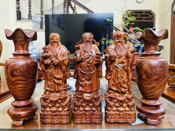 Bộ gỗ trắc đẹp - Hình ảnh 2