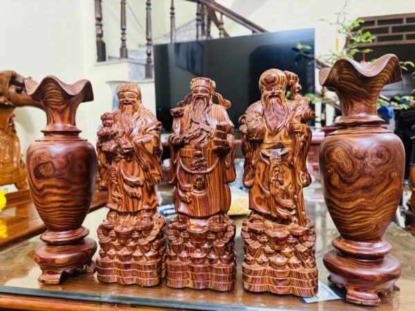 Bộ gỗ trắc đẹp - Hình ảnh 4
