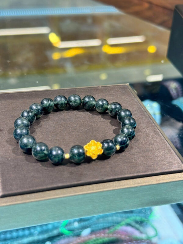 Vòng tóc xanh đậm