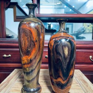 combo 2 bình gỗ Trắc siêu vân