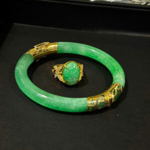 Set ngọc bọc vàng