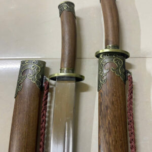 VỎ GỖ  +  L-Ư.ỠI  KIM  LOẠI  75cm