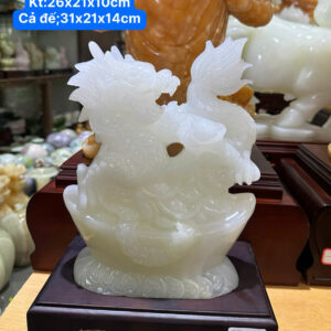 Tp Tuổi Thìn ngọc onyx trắng