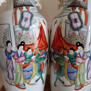 Cặp Bình Kỳ L-ân Tống tử cao 56 cm