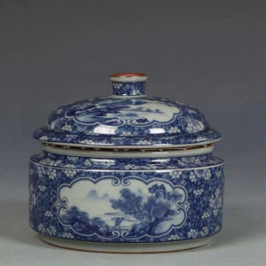 hộp chè hình trụ