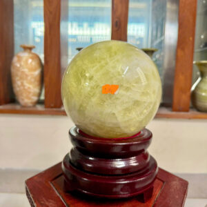 Bi cầu thạch anh vàng