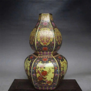 Bình gốm hồ lô