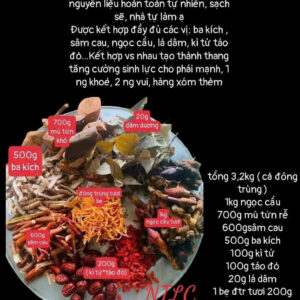 Set Bổ Thận Tráng Dương