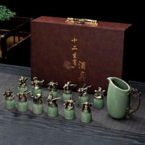 Bộ rượu cao cấp 12 con giáp