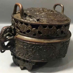 Lư Hương Đồng Xưa -Đúc L-Ong P-hượng