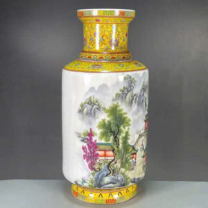 Bình phấn thái Sơn Đồ Thuỷ