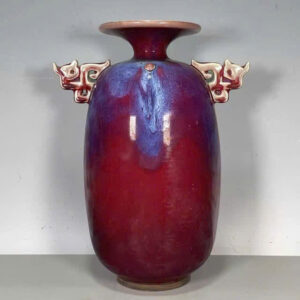 Bình sưu tầm men hỏa biến