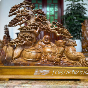 cụ di lạc ngồi gốc tùng