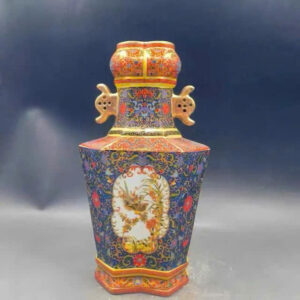 Bình gốm sứ phú quý