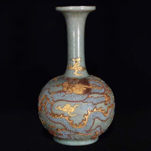 Bình thiên cầu rồng