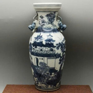 Bình gốm phong thủy hữu tình