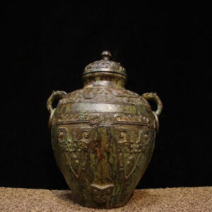 Bình đồng cũ sưu tầm