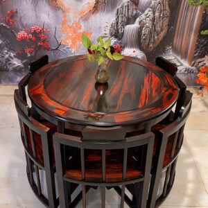 BỘ BÀN THU GỌN GỖ TRẮC TA